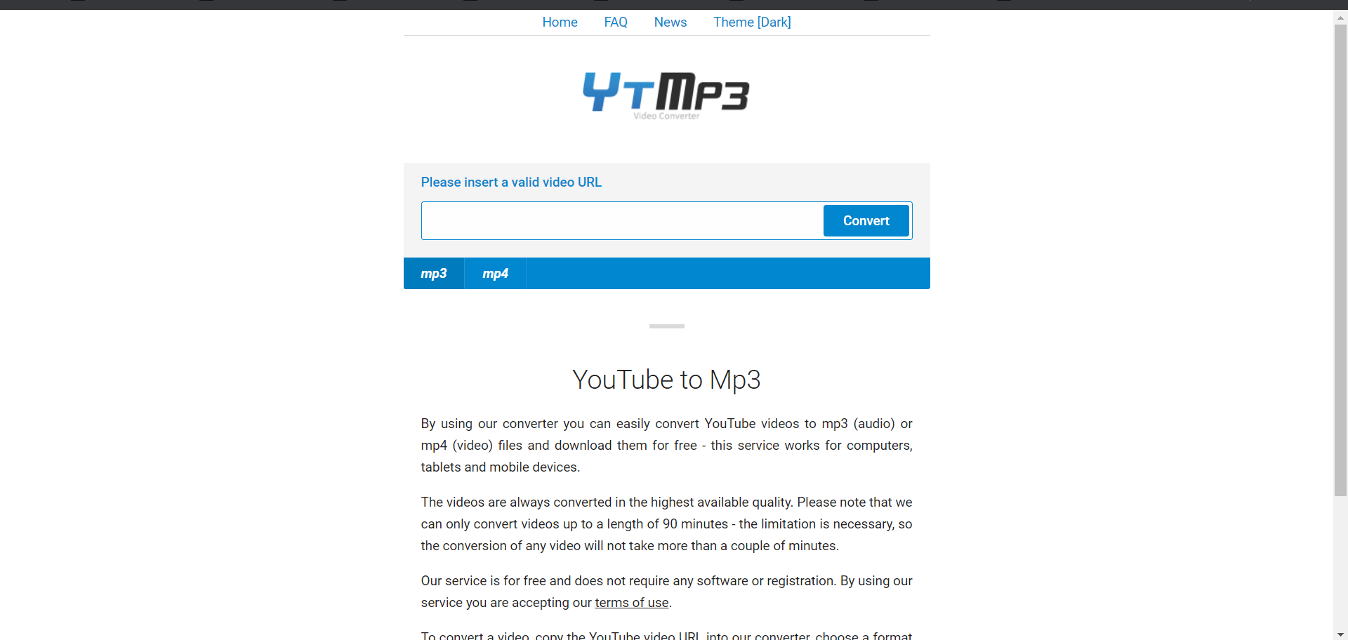 ytmp3 Convert Youtube to mp3